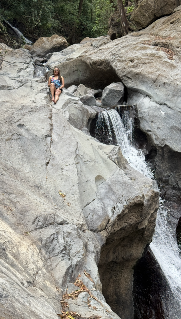 Smooth granite rock formations carved by the river over time. Photo: Shawn Brooks Photography